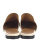 Gucci Horsebit Accent Leather Mules