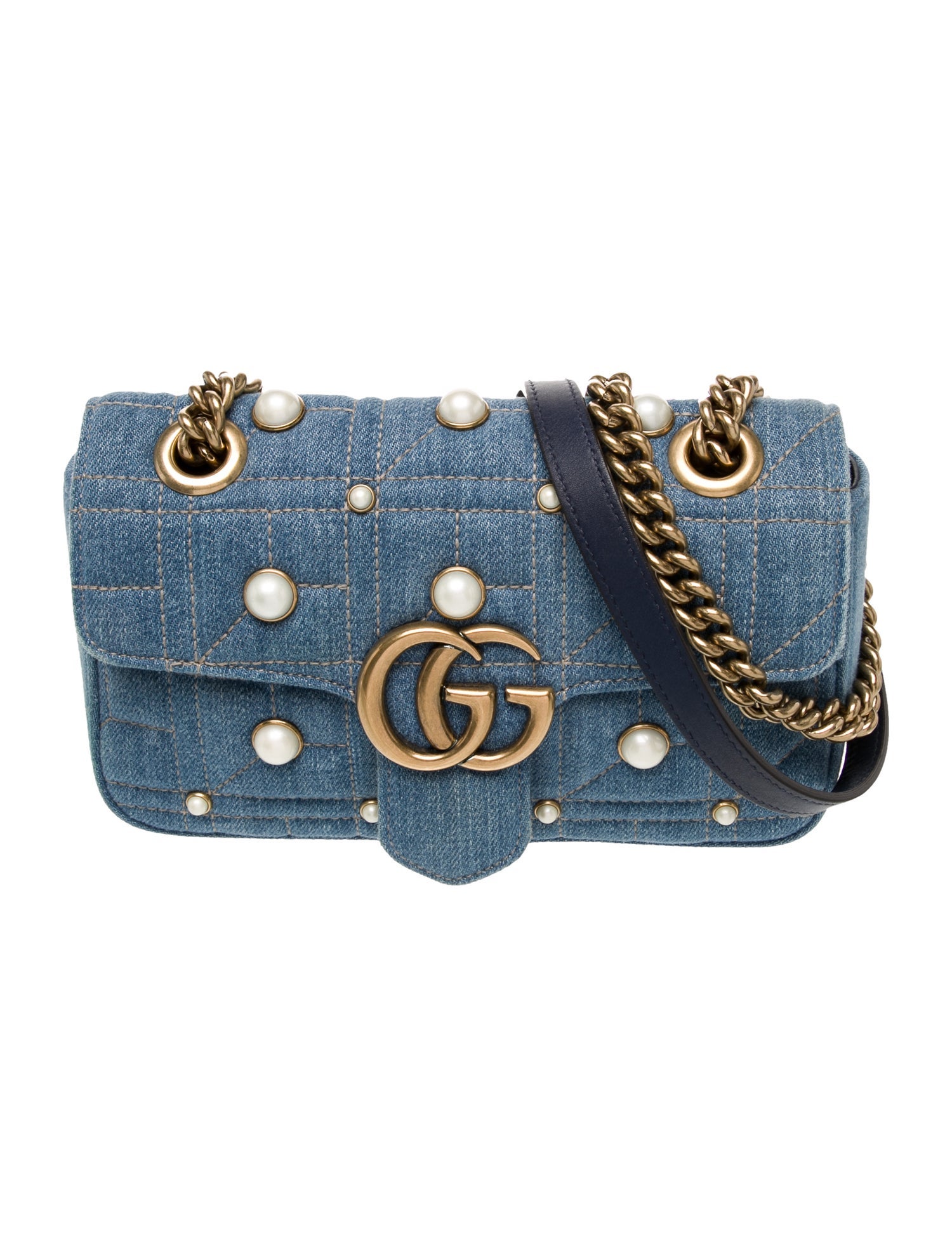 Gucci Faux Pearl Marmont Small