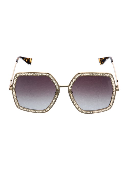 Gucci Square Gradient Sunglasses