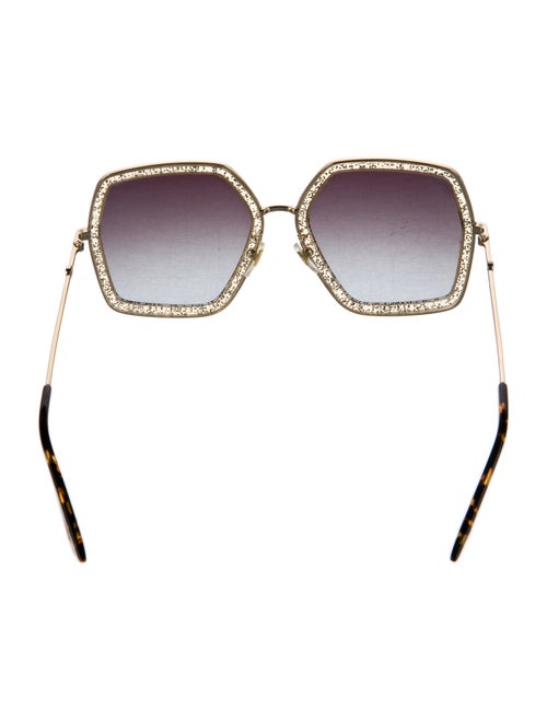Gucci Square Gradient Sunglasses