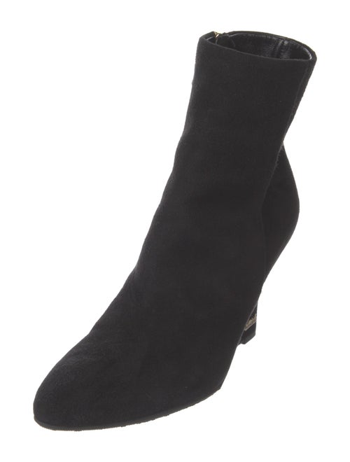 Gucci 1955 Horsebit Accent Suede Sock Boots