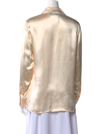 Gucci 2022 Silk Button-Up Top