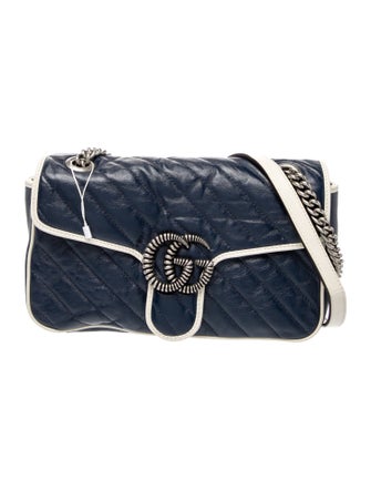 Gucci Double G Torchon Marmont Matelasse Small