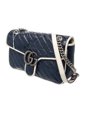 Gucci Double G Torchon Marmont Matelasse Small