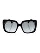 Gucci Square Gradient Sunglasses