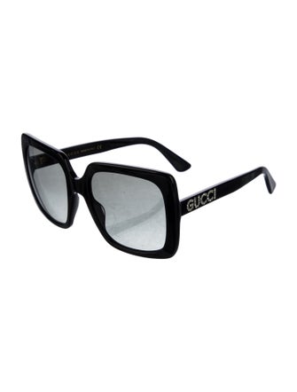 Gucci Square Gradient Sunglasses