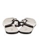 Gucci Interlocking G Logo T-Strap Sandals