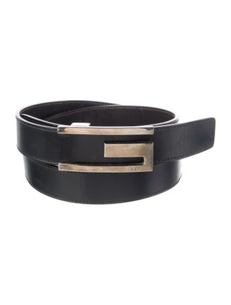 Gucci Skinny Leather Waist Belt