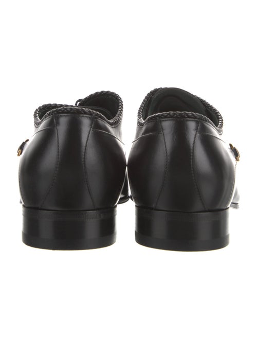 Gucci Horsebit Accent Leather Oxfords