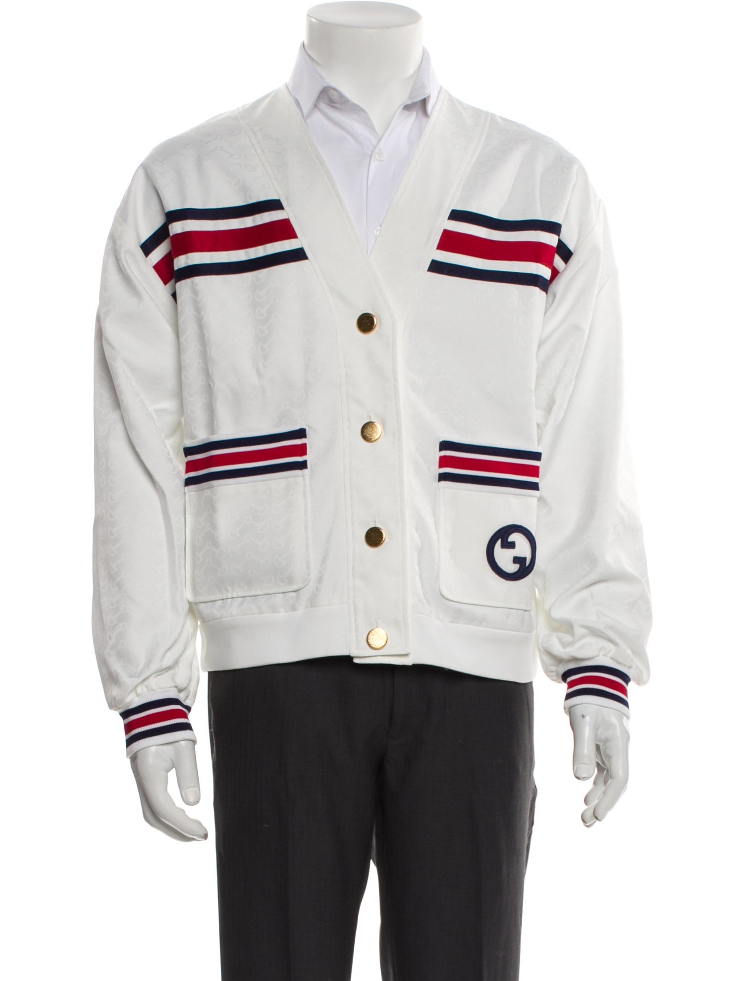 Gucci 2023 Horsebit Accent Varsity Jacket w/ Tags