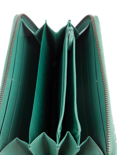 Gucci Leather Printed Continental Wallet