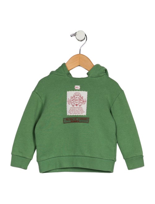 Gucci Boys Long Sleeve Cotton Hoodie