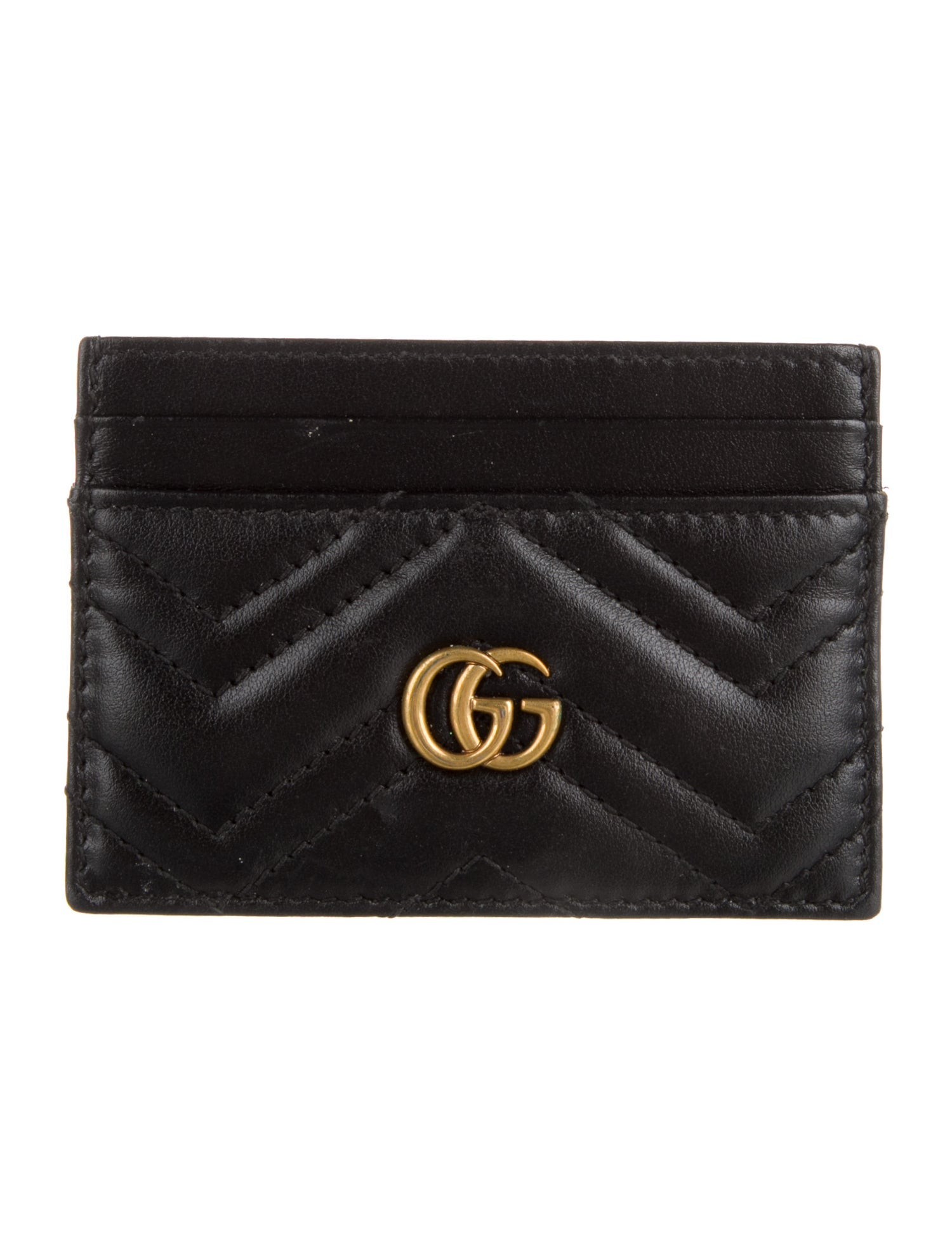 Gucci Marmont Double G Logo Card Holder