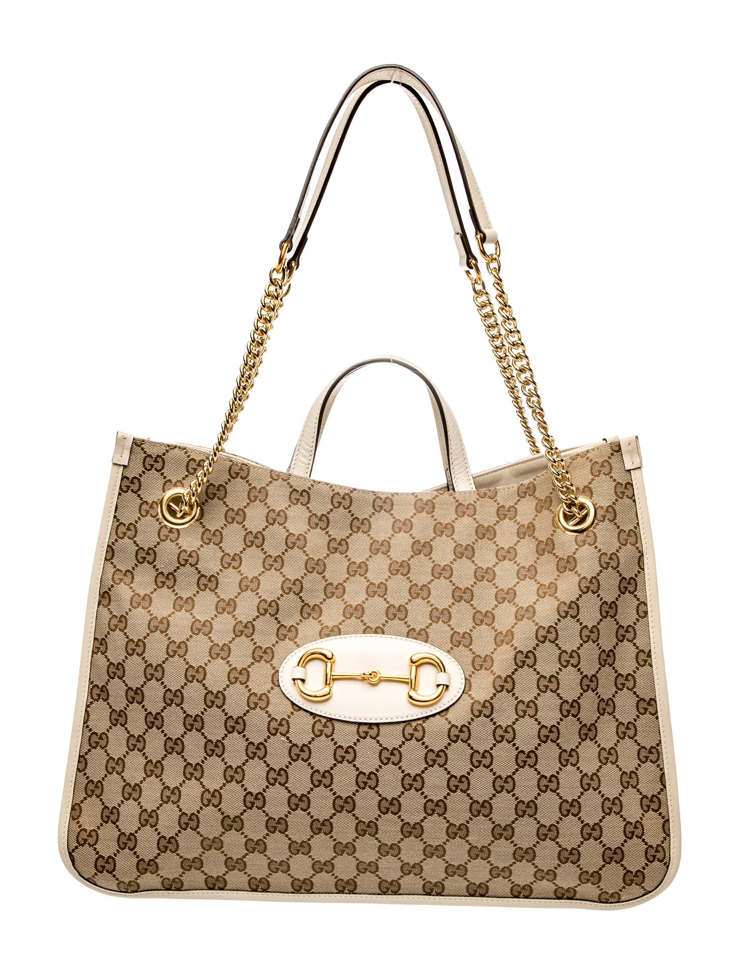 Gucci GG Canvas Horsebit 1955 Large