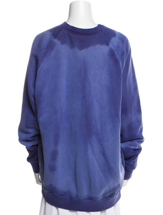 Gucci Graphic Print Scoop Neck Sweater