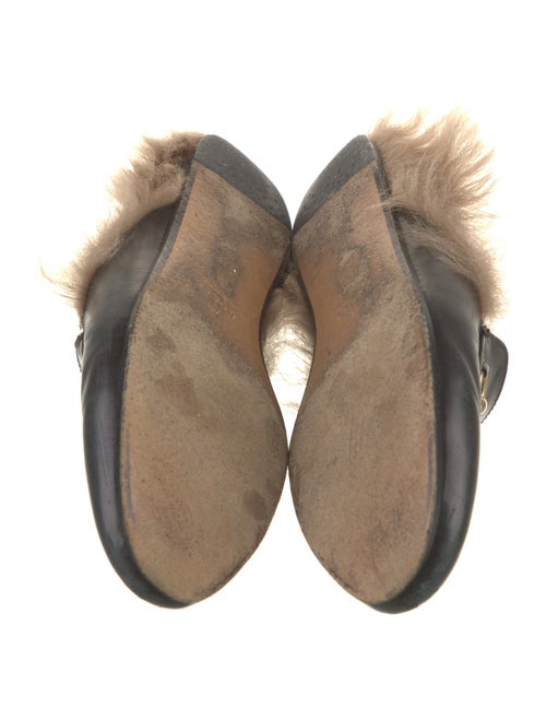 Gucci Horsebit Accent Leather Mules