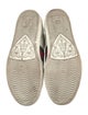 Gucci Web Accent Leather Sneakers