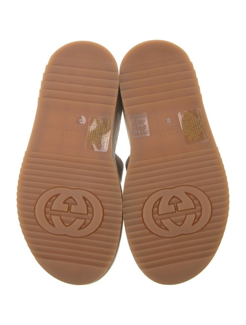 Gucci Canvas Printed Slides