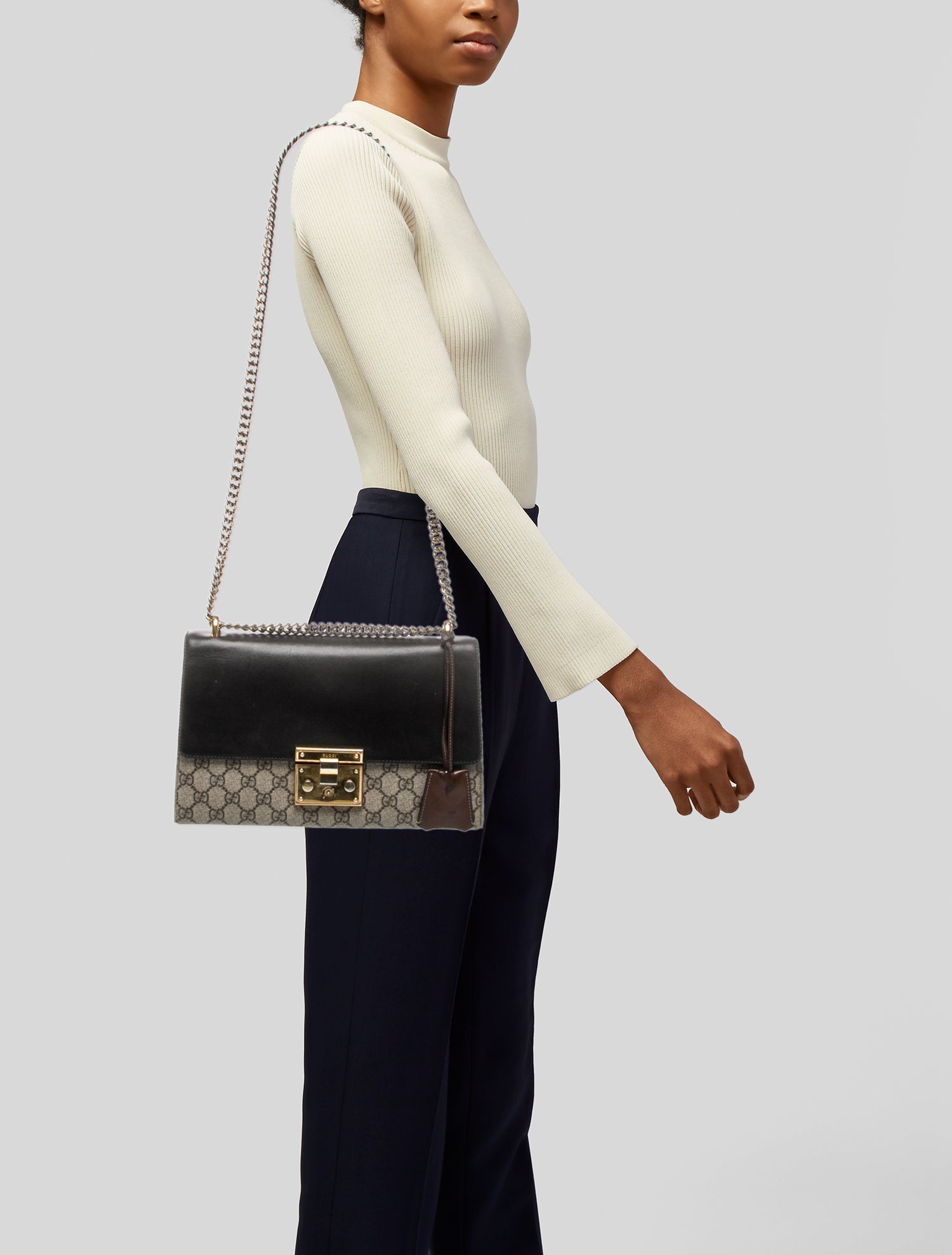 Gucci GG Supreme Padlock Medium