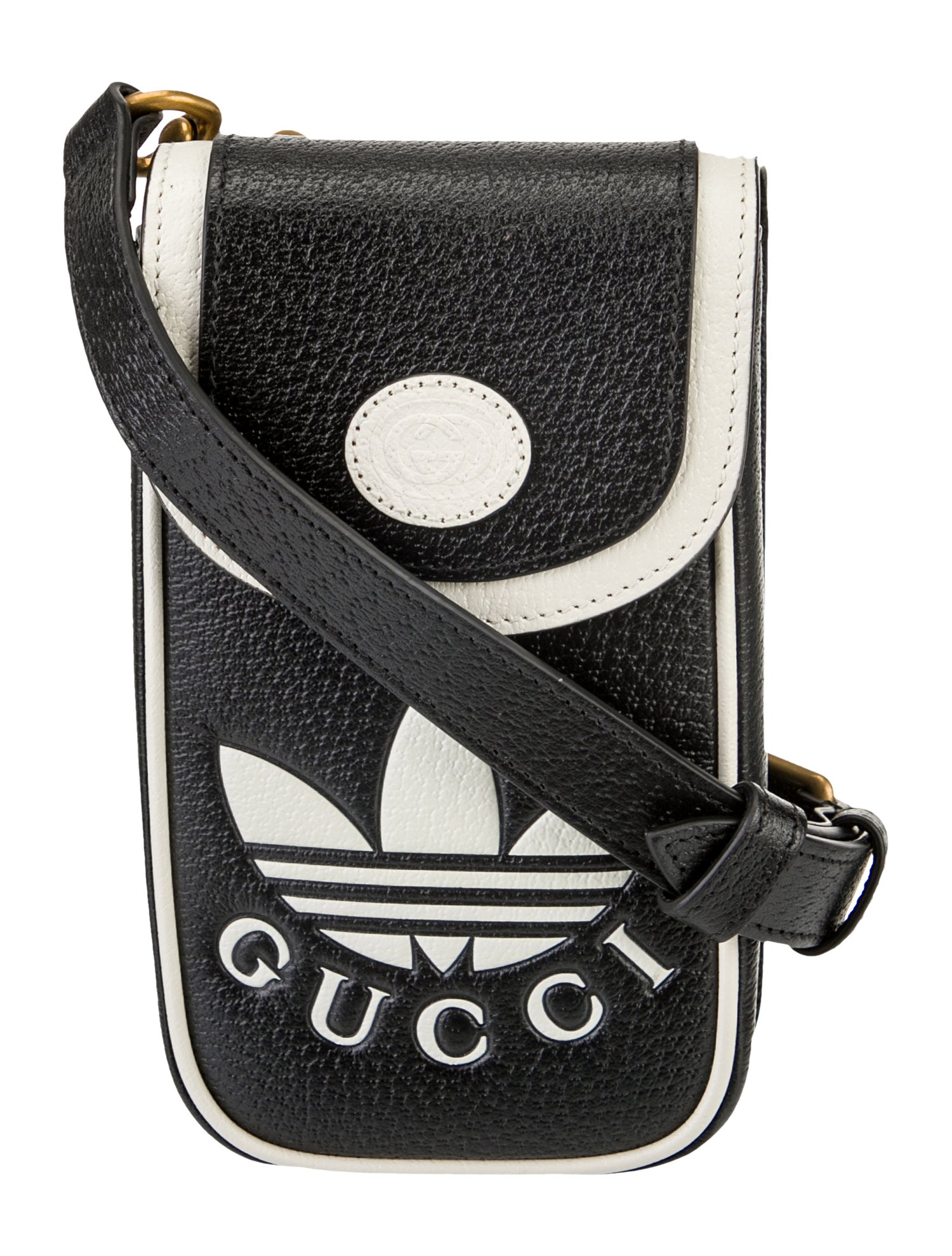 Gucci x Adidas Leather Crossbody Bag w/ Tags