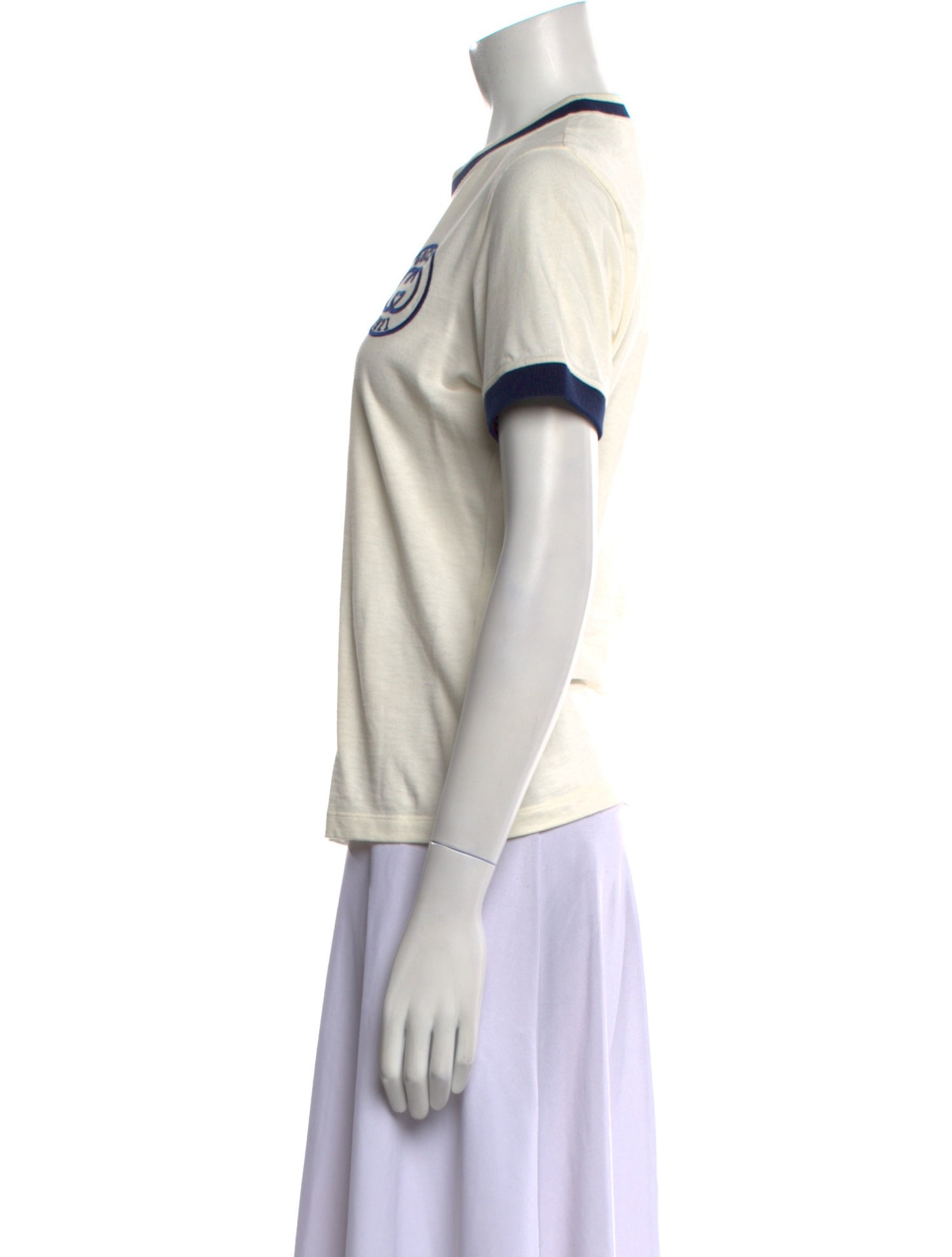 Gucci Graphic Print Crew Neck T-Shirt