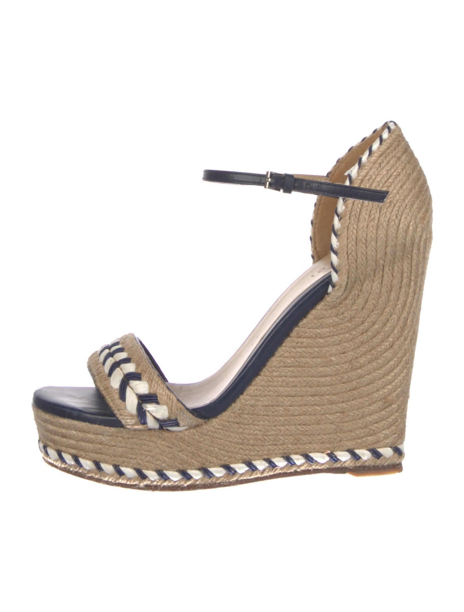 Gucci Raffia Espadrilles