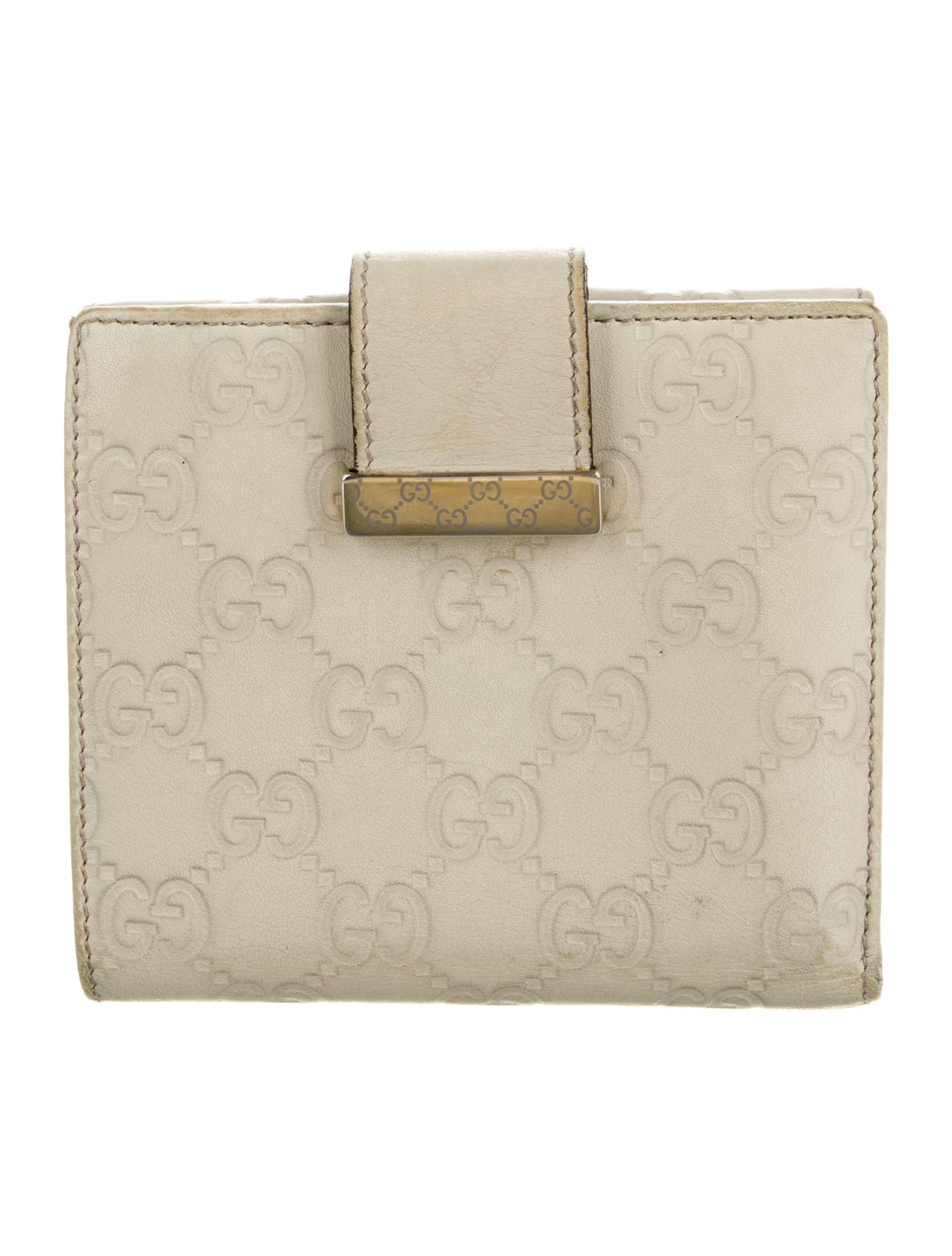 Gucci GG Signature Leather Compact Wallet