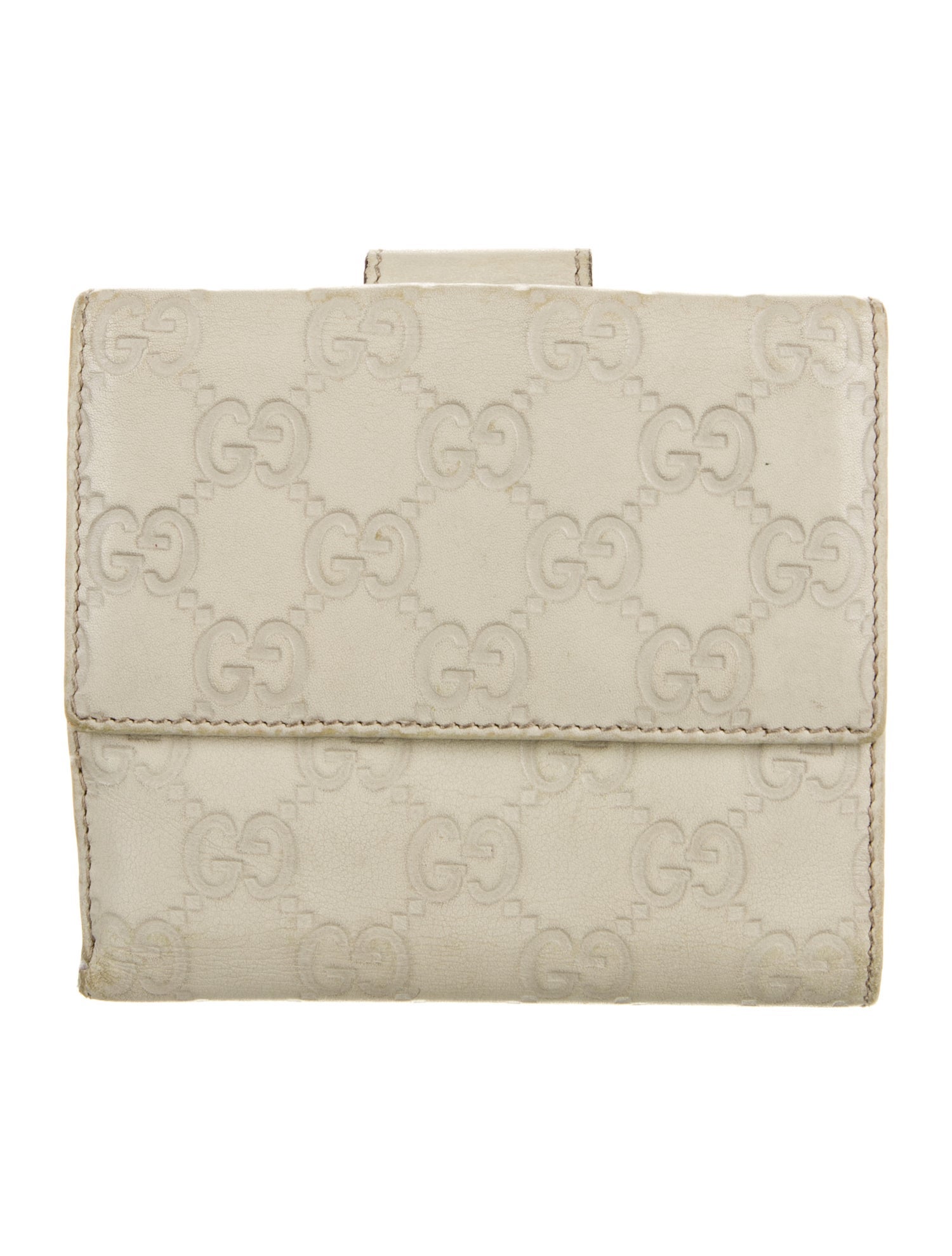 Gucci GG Signature Leather Compact Wallet