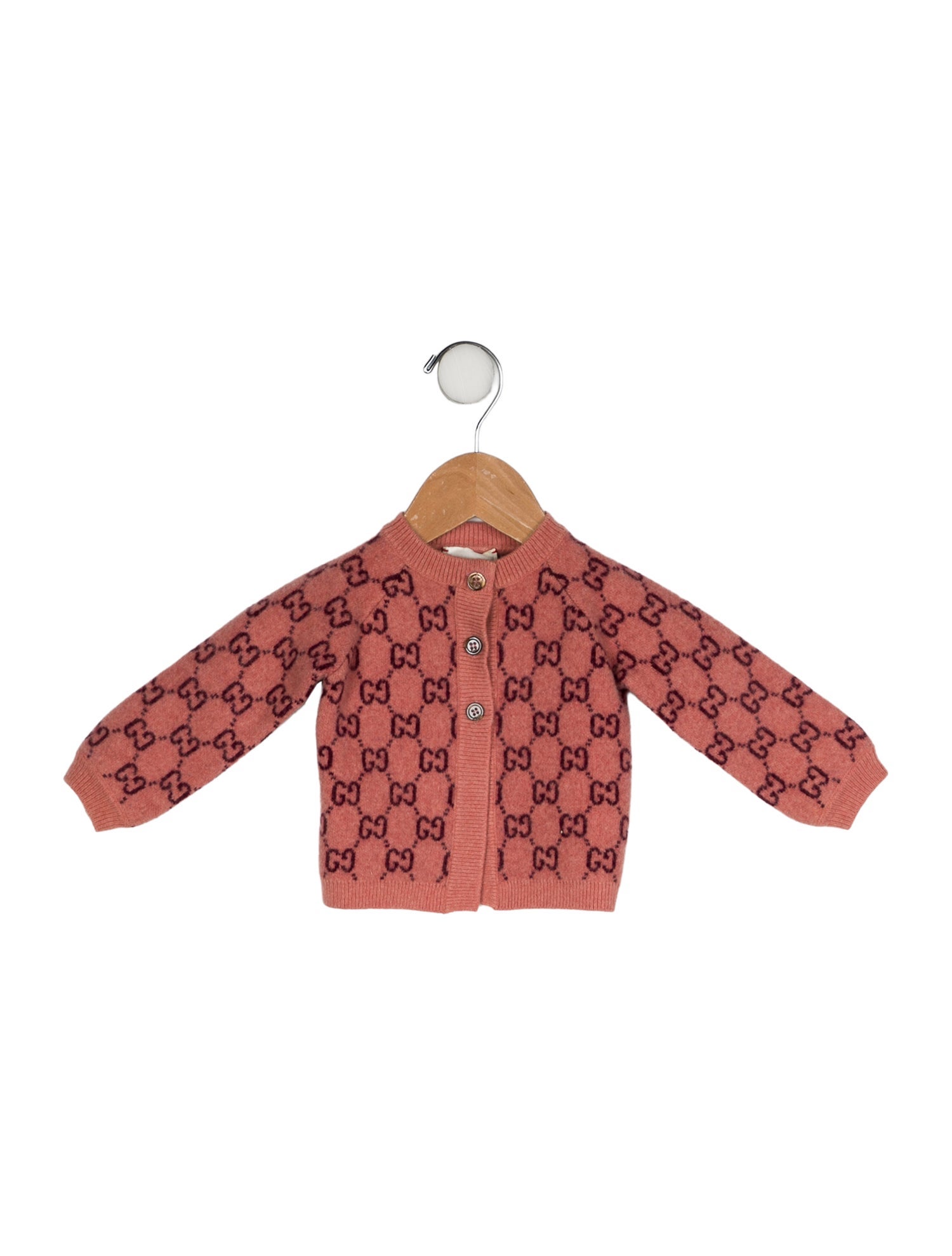 Gucci Girls' GG Wool Cardigan