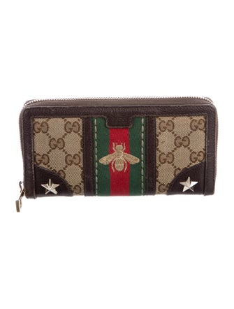 Gucci GG Canvas Canvas Continental Wallet