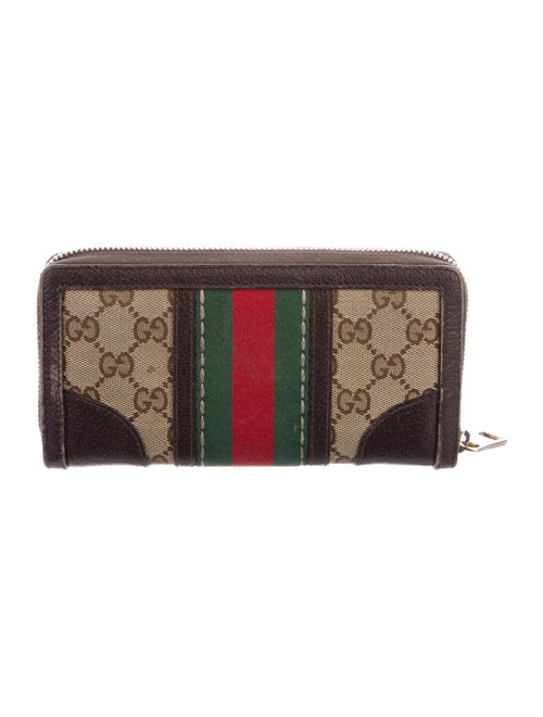 Gucci GG Canvas Canvas Continental Wallet