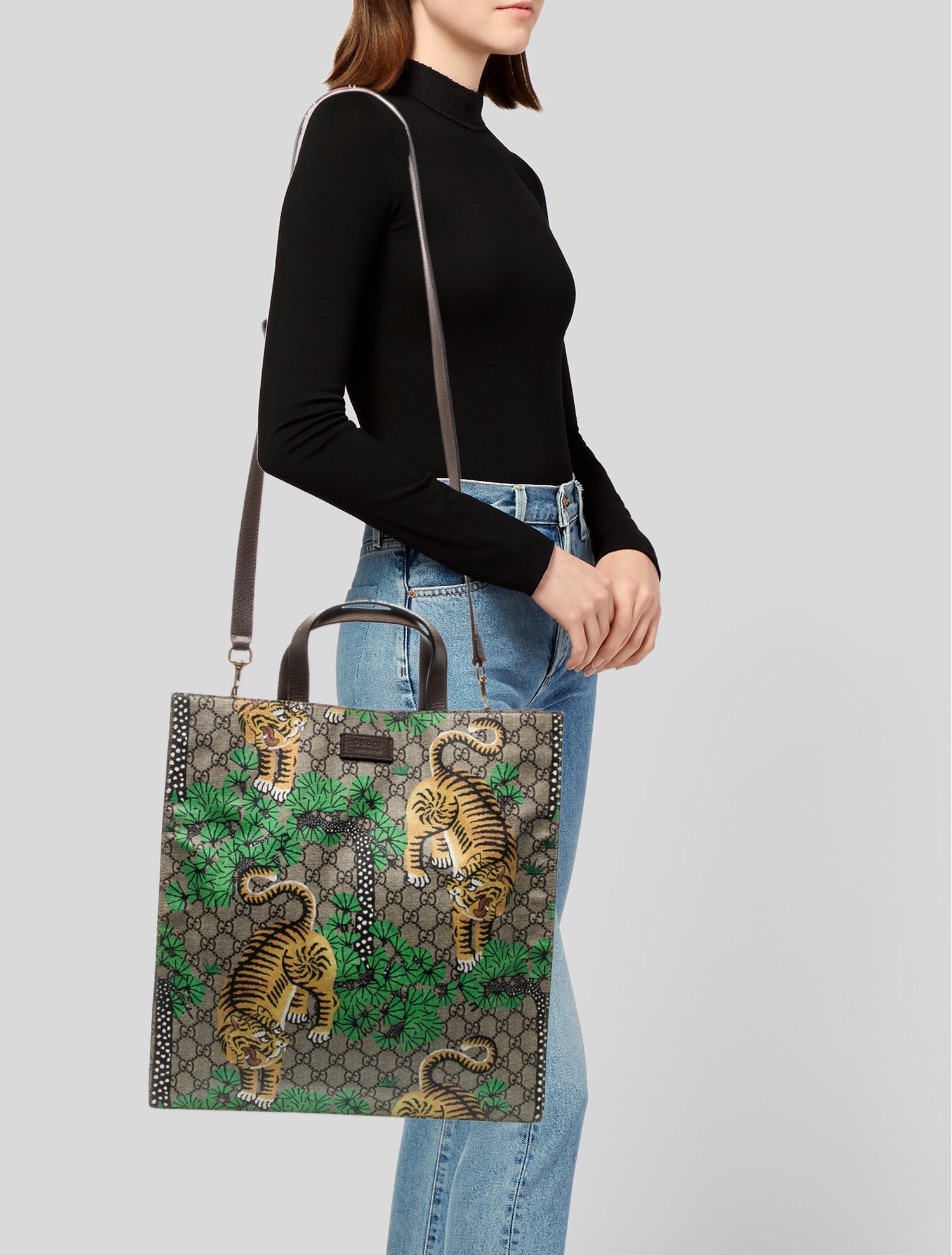Gucci GG Supreme GG Supreme Bengal Tote w/ Tags