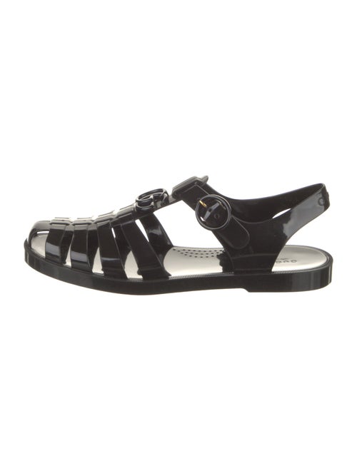 Gucci Rubber Gladiator Sandals