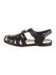Gucci Rubber Gladiator Sandals