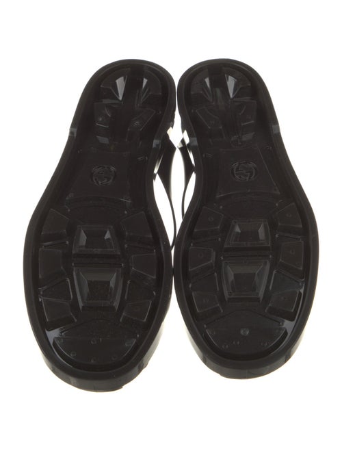 Gucci Rubber Gladiator Sandals