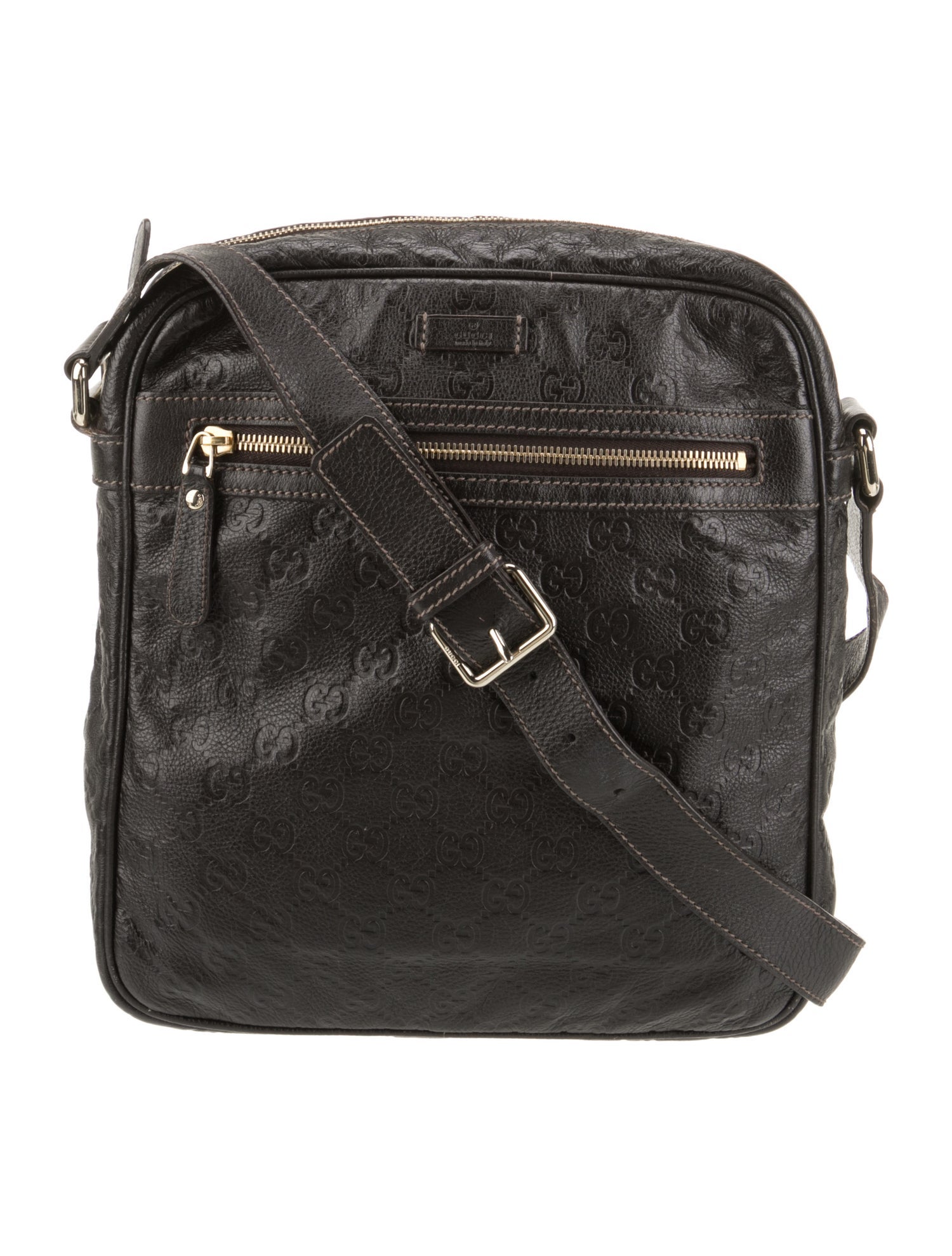 Gucci GG Square Zip Messenger