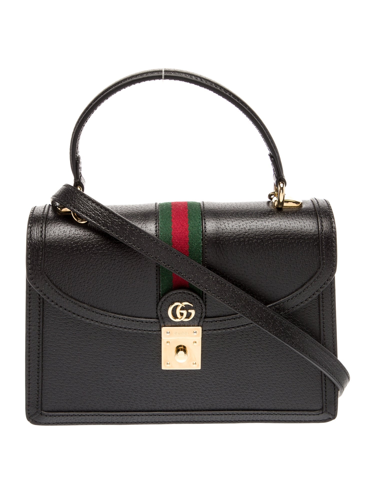 Gucci Web Ophidia Strap Top Handle Bag