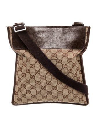 Gucci GG Canvas Messenger Bag