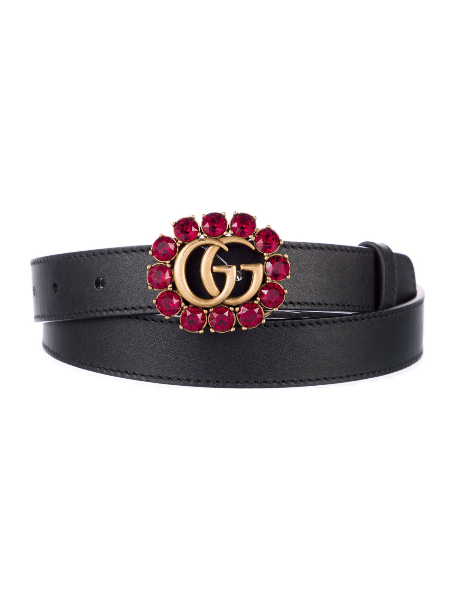 Gucci Skinny Leather Belt