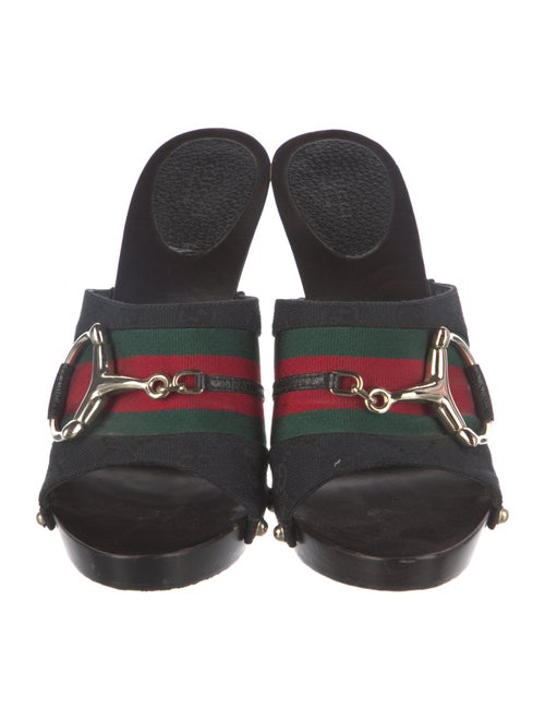 Gucci GG Canvas Canvas Slides