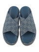 Gucci GG Denim Denim Slides