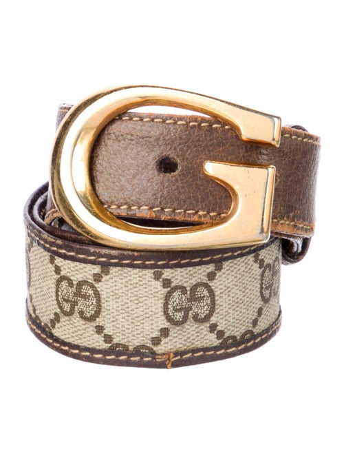 Gucci Vintage GG Supreme Belt