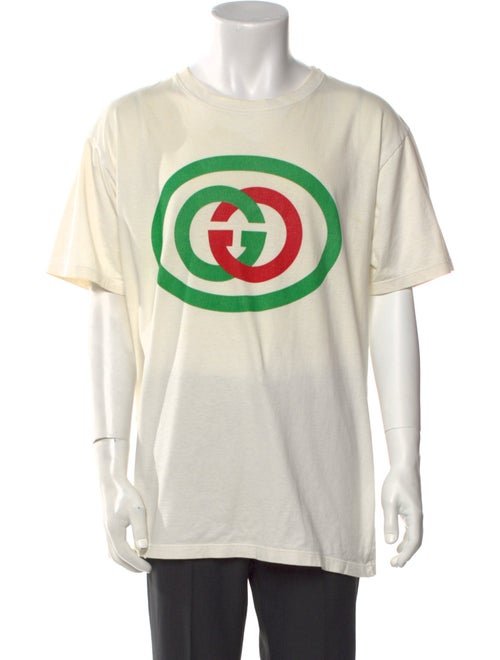 Gucci Interlocking G Logo Scoop Neck T-Shirt