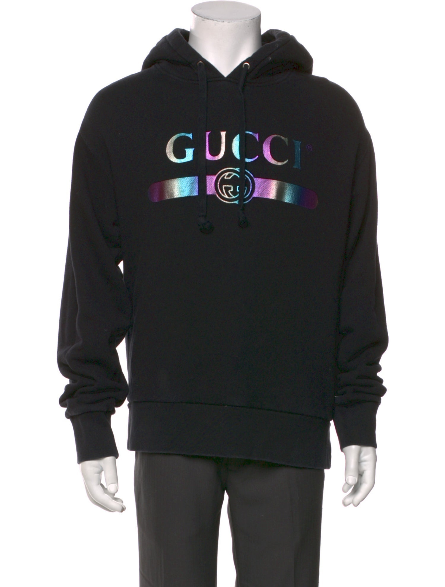 Gucci Interlocking G Logo Crew Neck Hoodie