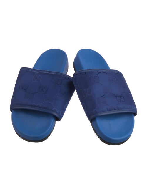 Gucci GG Canvas Slides