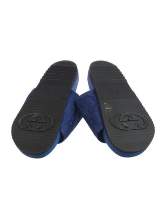 Gucci GG Canvas Slides