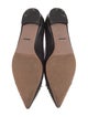Gucci Leather Studded Accents Ballet Flats