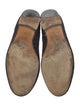 Gucci Microguccissima Pattern Suede Loafers