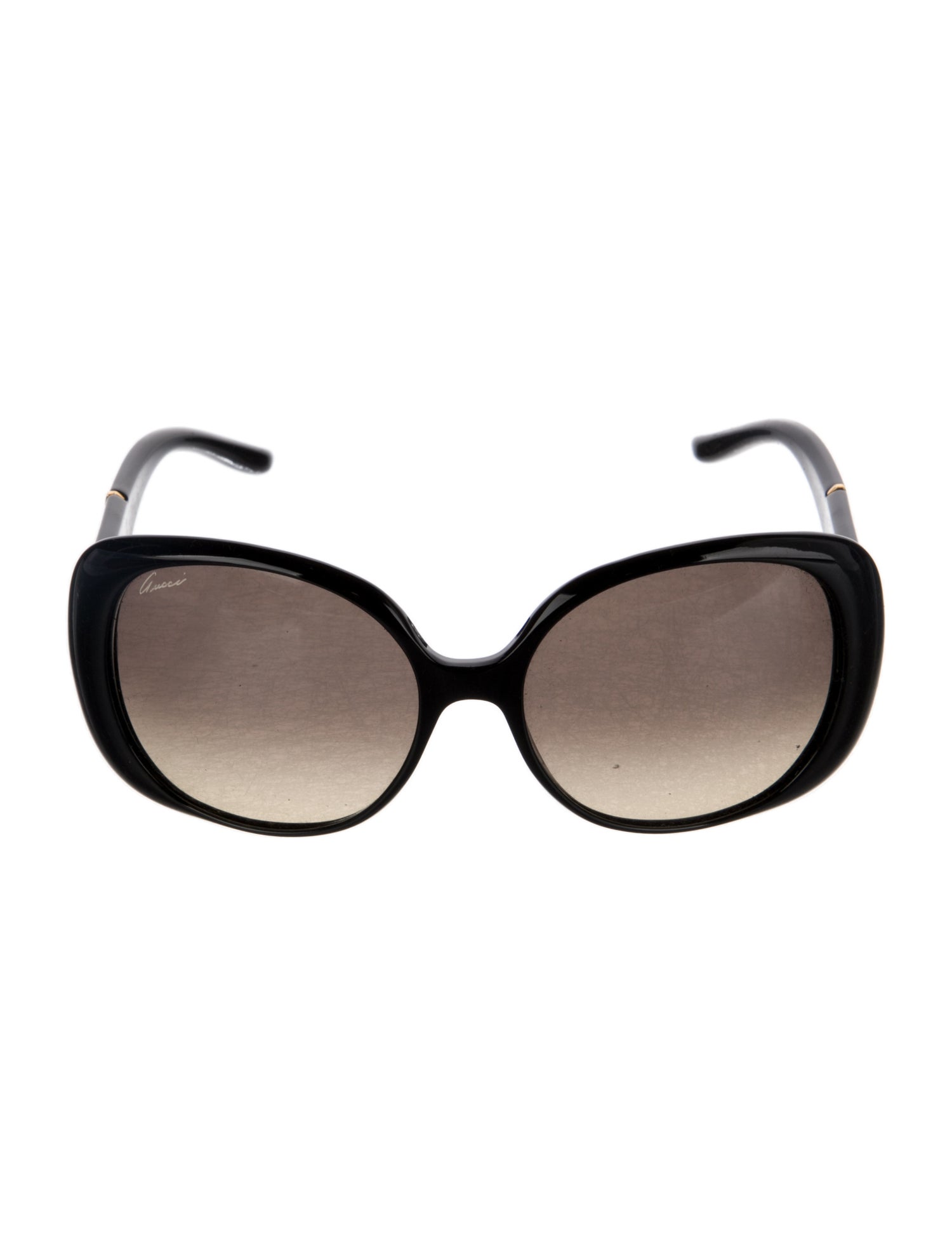 Gucci Web Accent Oversize Sunglasses