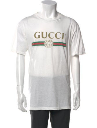 Gucci Interlocking G Logo Crew Neck T-Shirt